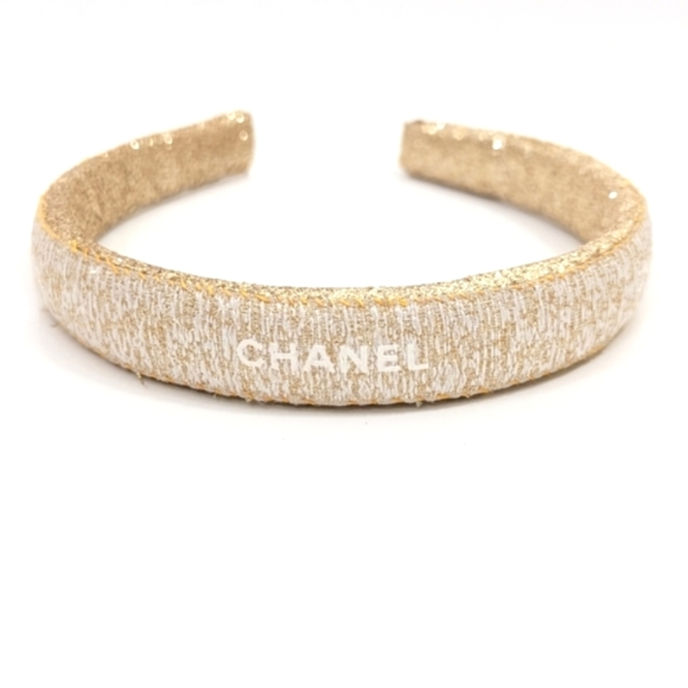 Chanel Headband (Handmade) using by authentic chanel ribbon